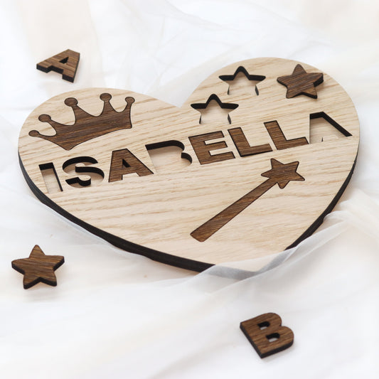 Puzzel - Persoonlijke tekst - Hart