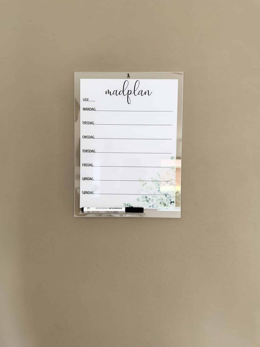 Weekmenu -  Eucalyptus - 24×33 cm