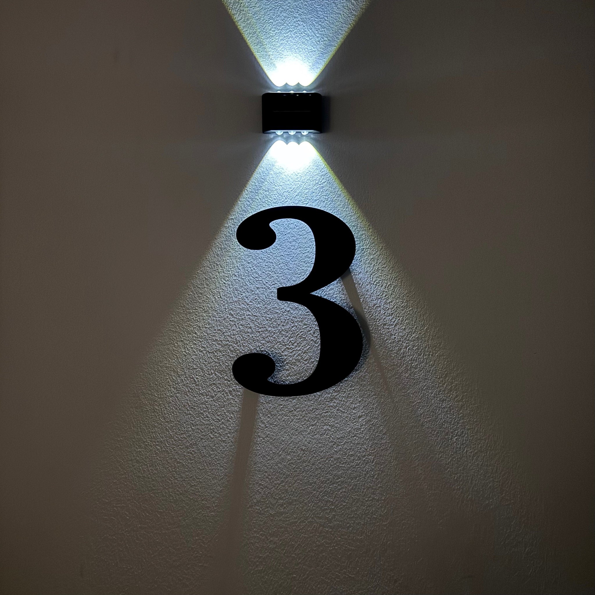 Lamp voor huisnummer