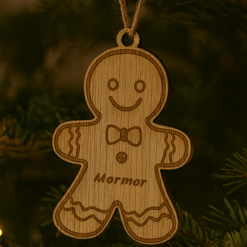 Kerstbal - Peperkoeken mannetje