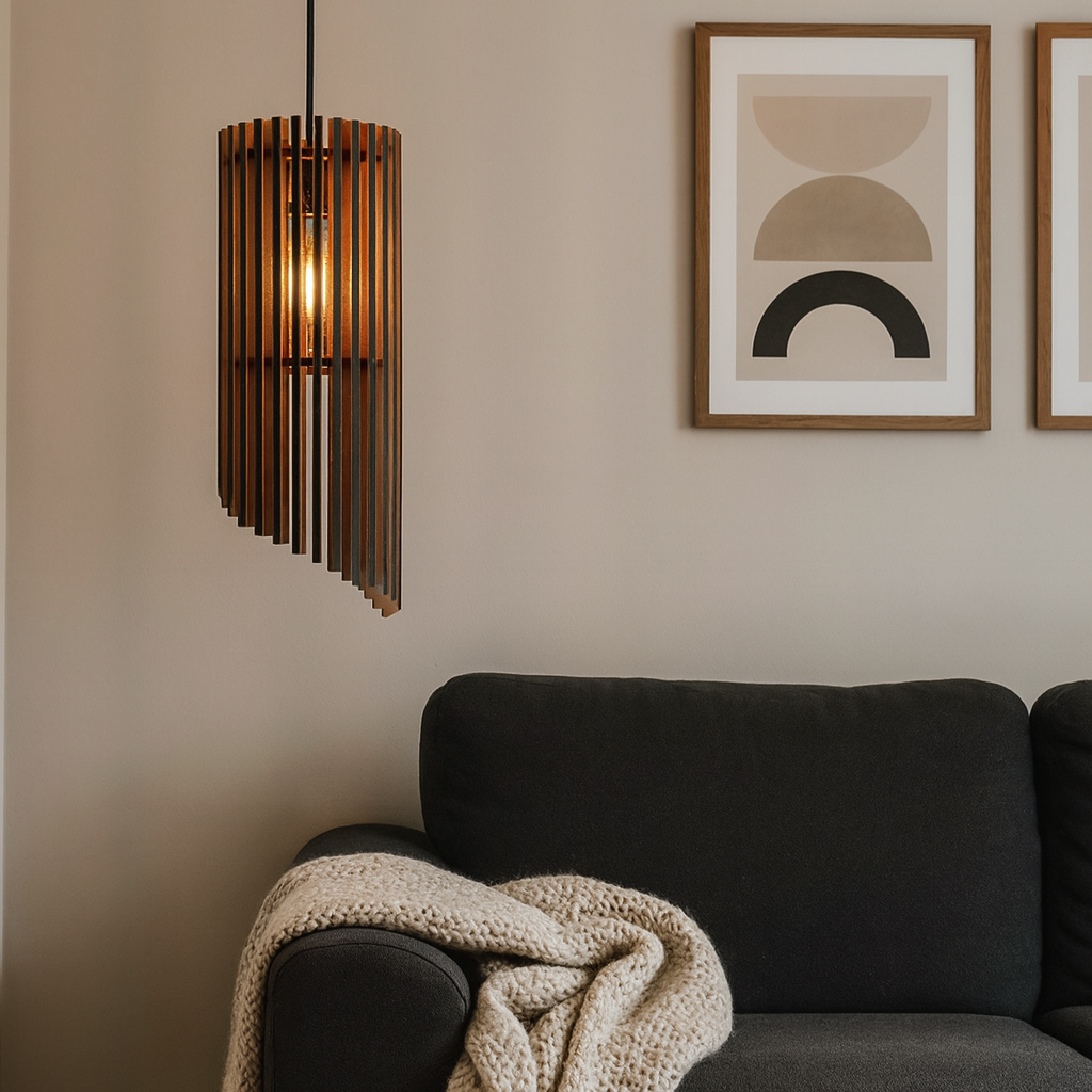 Pendellamp – Spiraal – 15×34 cm