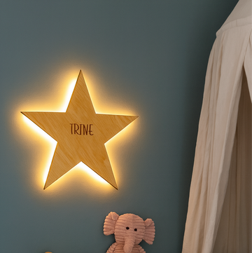 Kinderlamp – Ster – 38x36 cm