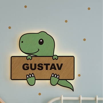 Kinderlamp – Dinosaurus – 42x41 cm