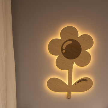 Kinderlamp – Bloem met steel – 25x39 cm