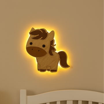 Kinderlamp – Paard – 30x29 cm