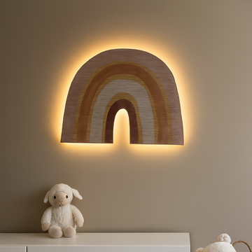 Kinderlamp – Regenboog – 39x30 cm