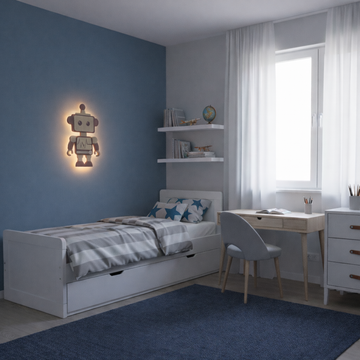 Kinderlamp – Robot – 31x49 cm