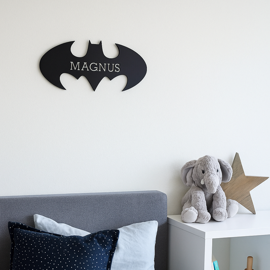 Naambordje - Batman - 24×11 cm
