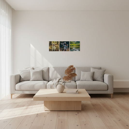 Vierkant met persoonlijke foto - 23×23 cm