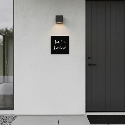 Naambord Huis - Eigen naam