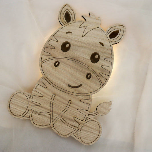 Kinderlamp – Zebra – 20×29 cm