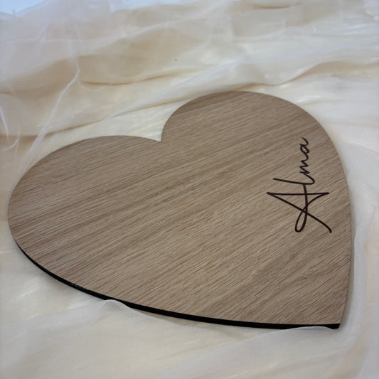 Kinderlamp – Hart – 27x24 cm