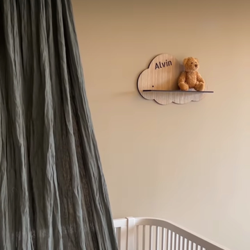 Wandplank - Wolk - 50x20x8 cm