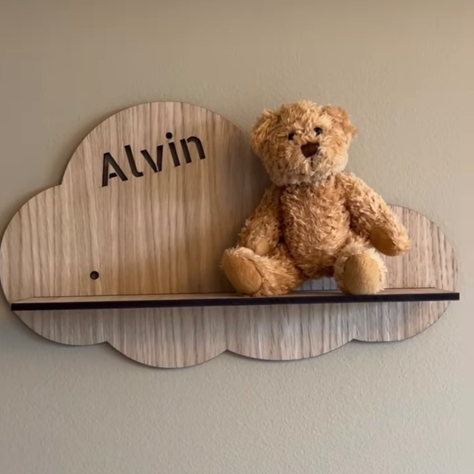 Wandplank - Wolk - 50x20x8 cm