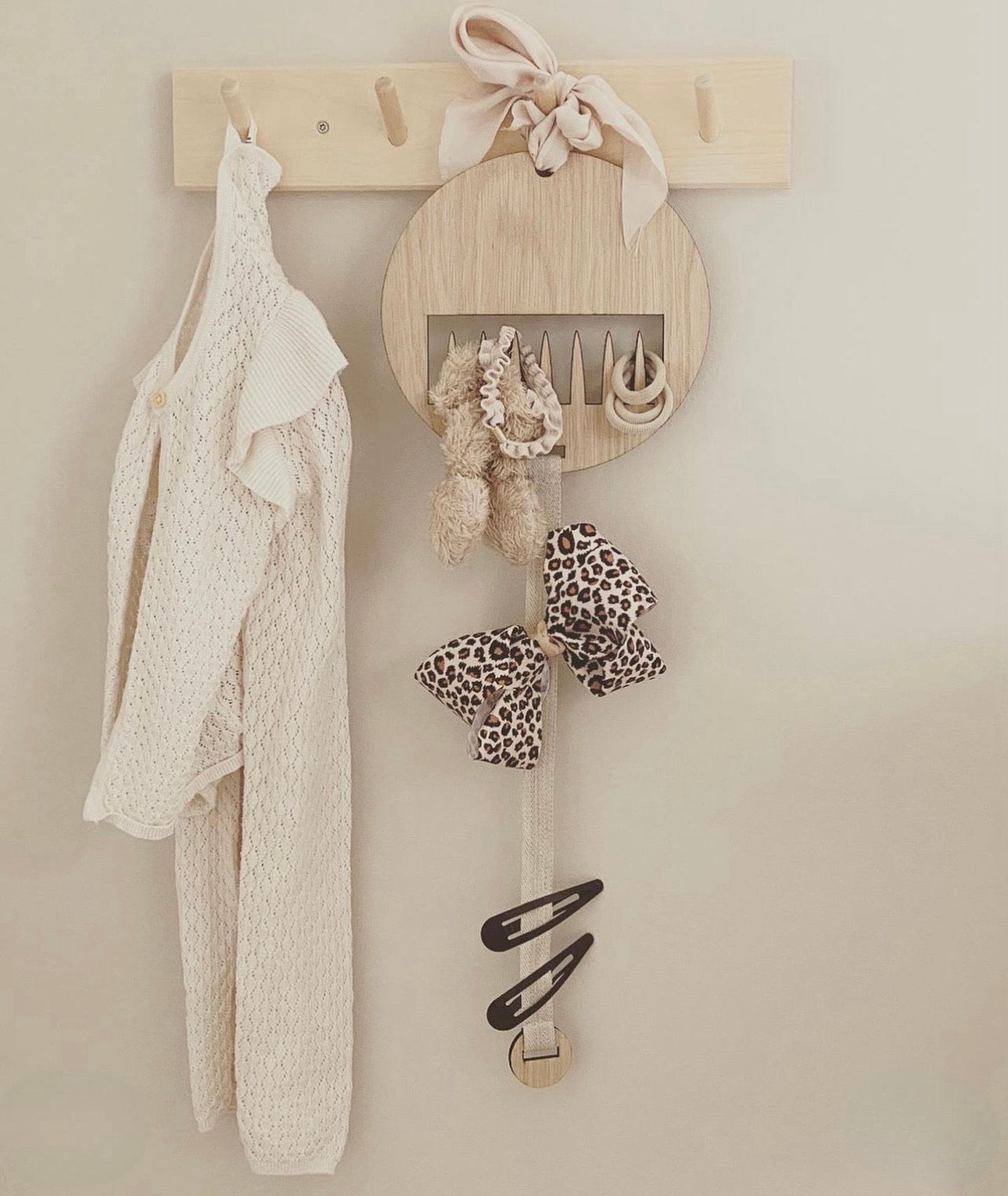 Houder voor haaraccessories - Haarspeldjes - 20×20 cm