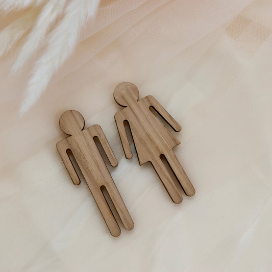 Toiletfiguur - 5x10 cm.