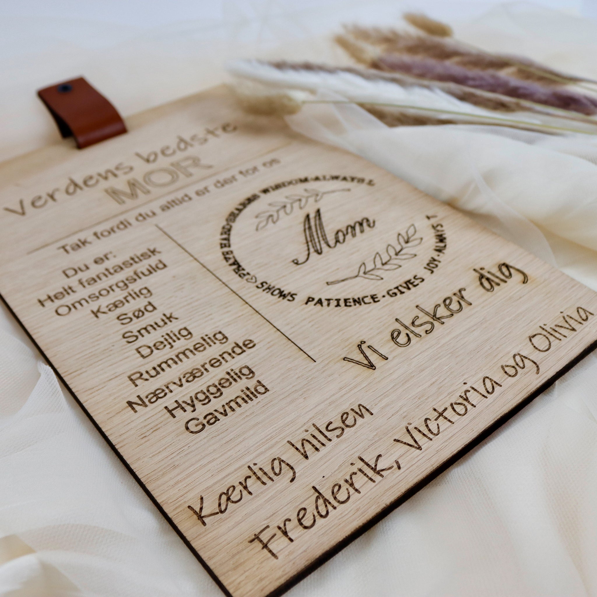 Decoratiebord - Beste (groot)ouder ter wereld