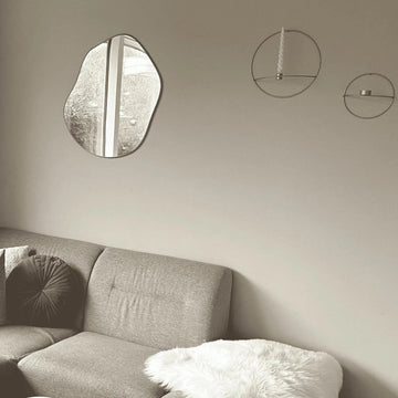 Asymmetrische spiegel - 52x64 cm