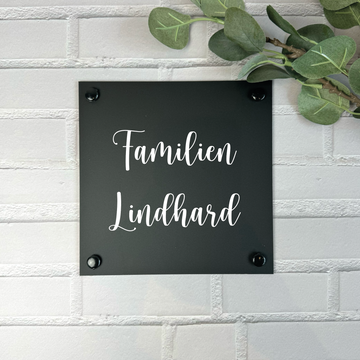 Naambord Huis - Eigen naam