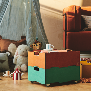 Stapelbare opbergbox