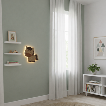 Kinderlamp – Paard – 30x29 cm