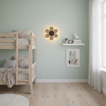 Kinderlamp – Bloem – 35×39 cm