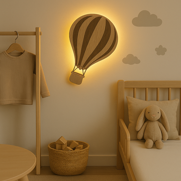 Kinderlamp – Luchtballon – 18×25 cm