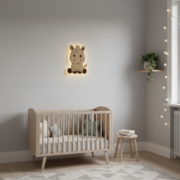 Kinderlamp – Zebra – 20×29 cm
