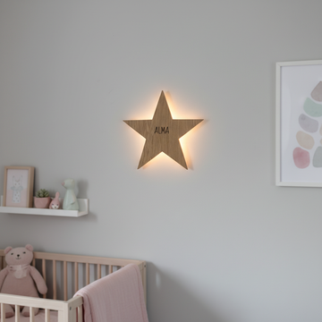 Kinderlamp – Ster – 38x36 cm